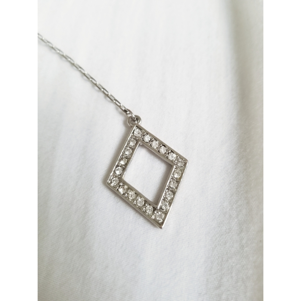 Long Silver Necklace - Picture 2 of 3